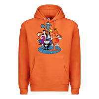 Carrot rocky & bullwinkle and friends Premium Hoodie - artisFamous