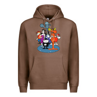 Chestnut rocky & bullwinkle and friends Premium Hoodie - artisFamous