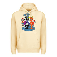 Pina Colada rocky & bullwinkle and friends Premium Hoodie - artisFamous