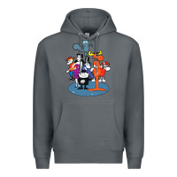 Rock rocky & bullwinkle and friends Premium Hoodie - artisFamous