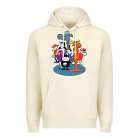 Tofu rocky & bullwinkle and friends Premium Hoodie - artisFamous
