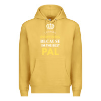 Antique Gold i'm the best pal Premium Hoodie - artisFamous