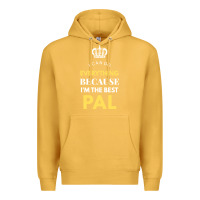 Mustard i'm the best pal Premium Hoodie - artisFamous