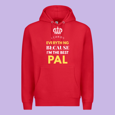 I'm The Best Pal Premium Hoodie Designed By Artisfamous