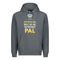 Rock i'm the best pal Premium Hoodie - artisFamous