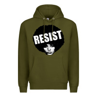 Army Green angela davis speaking Premium Hoodie - artisFamous