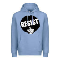 Colony Blue angela davis speaking Premium Hoodie - artisFamous
