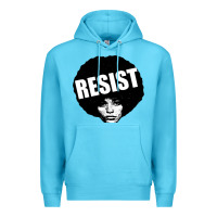 Ocean Blue angela davis speaking Premium Hoodie - artisFamous