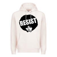 Pale Pink angela davis speaking Premium Hoodie - artisFamous