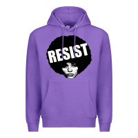 Purple angela davis speaking Premium Hoodie - artisFamous
