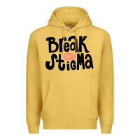 Antique Gold end the stigma merch Premium Hoodie - artisFamous