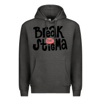Charcoal Heather end the stigma merch Premium Hoodie - artisFamous