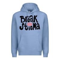 Colony Blue end the stigma merch Premium Hoodie - artisFamous