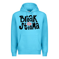 Ocean Blue end the stigma merch Premium Hoodie - artisFamous