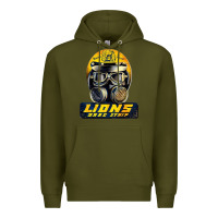 Army Green lions drag speed Premium Hoodie - artisFamous