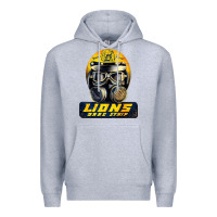 Heather Grey lions drag speed Premium Hoodie - artisFamous