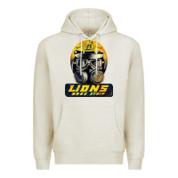 Oatmeal Heather lions drag speed Premium Hoodie - artisFamous