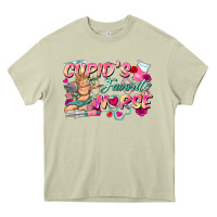 Mossy cupid's favorite nurse Heavy Core Tee - FaDigitalArtStudio