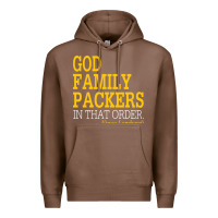 Chestnut god family packers in that order Premium Hoodie - artisFamous