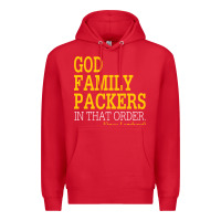 Red god family packers in that order Premium Hoodie - artisFamous