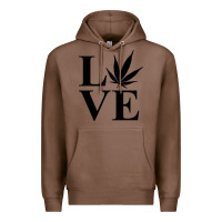 Chestnut love weed 420 Premium Hoodie - artisFamous