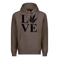 Coffee love weed 420 Premium Hoodie - artisFamous