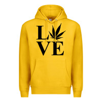 Lemon love weed 420 Premium Hoodie - artisFamous