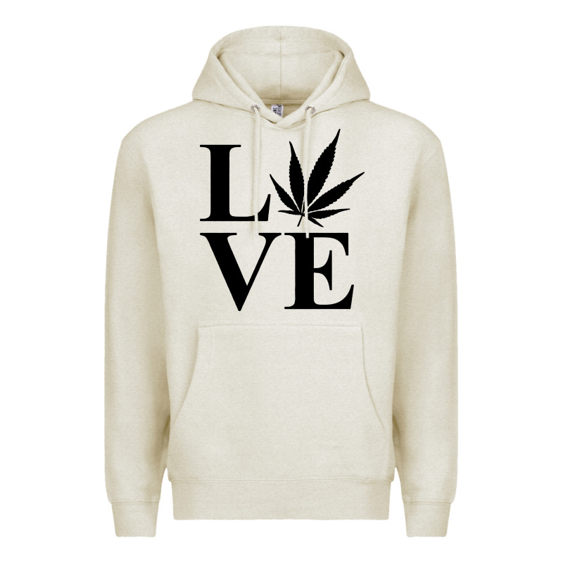 Love Weed 420 Premium Hoodie by artisFamous | Teevron