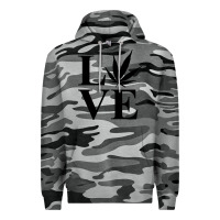 Slate Camo love weed 420 Premium Hoodie - artisFamous