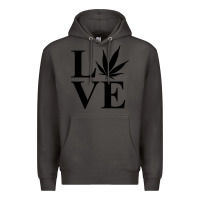 Smoke love weed 420 Premium Hoodie - artisFamous
