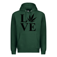 Sports Green love weed 420 Premium Hoodie - artisFamous