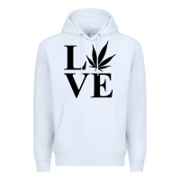 White love weed 420 Premium Hoodie - artisFamous