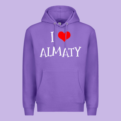 I Love Almaty City Premium Hoodie Designed By Artisfamous