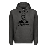 Charcoal Heather murray christmas Premium Hoodie - artisFamous