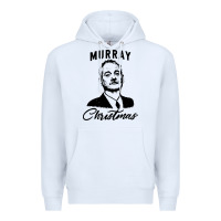 White murray christmas Premium Hoodie - artisFamous