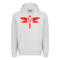 Dove Grey coheed and cambria dragonfly Premium Hoodie - artisFamous