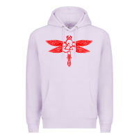 Lilac coheed and cambria dragonfly Premium Hoodie - artisFamous