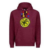 Burgundy the stone roses Premium Hoodie - artisFamous