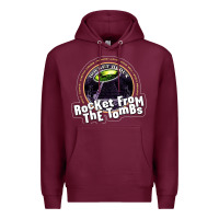 Burgundy rocket from the tombs Premium Hoodie - artisFamous