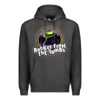 Charcoal Heather rocket from the tombs Premium Hoodie - artisFamous