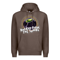 Coffee rocket from the tombs Premium Hoodie - artisFamous