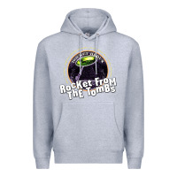 Heather Grey rocket from the tombs Premium Hoodie - artisFamous