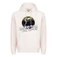 Pale Pink rocket from the tombs Premium Hoodie - artisFamous