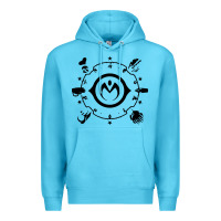 Ocean Blue jojo   morioh stands Premium Hoodie - artisFamous