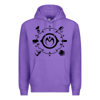 Purple jojo   morioh stands Premium Hoodie - artisFamous