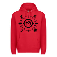 Red jojo   morioh stands Premium Hoodie - artisFamous