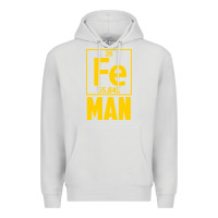 Dove Grey fe man funny superhero for halloween Premium Hoodie - artisFamous