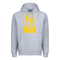 Heather Grey fe man funny superhero for halloween Premium Hoodie - artisFamous