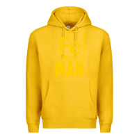 Lemon fe man funny superhero for halloween Premium Hoodie - artisFamous