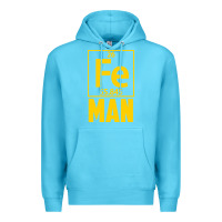 Ocean Blue fe man funny superhero for halloween Premium Hoodie - artisFamous